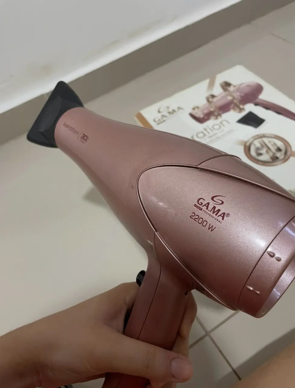 Secador de cabelo Gama