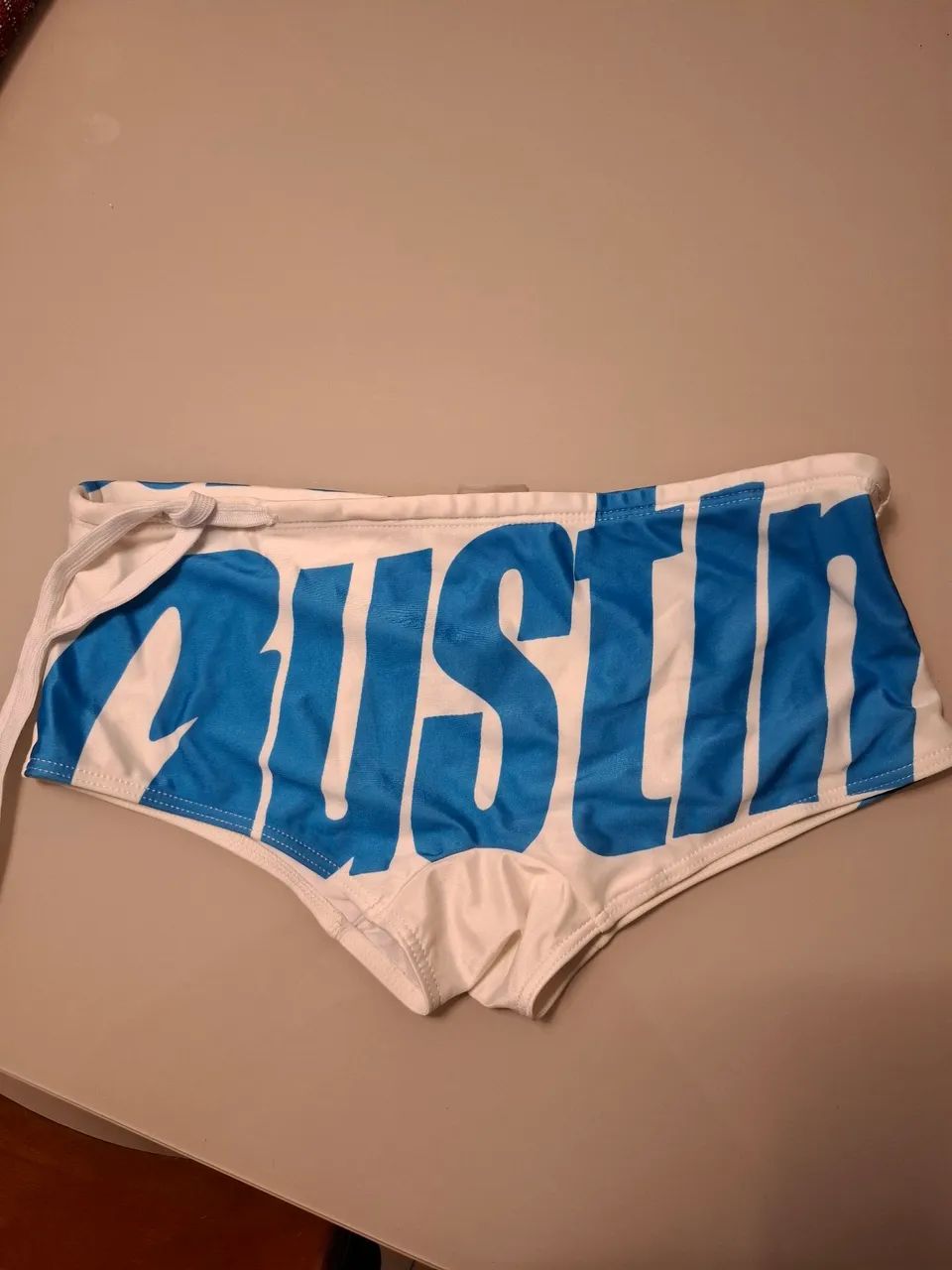 Sunga Austin Aussiebum Branca G Pouco Usada - Foto 3