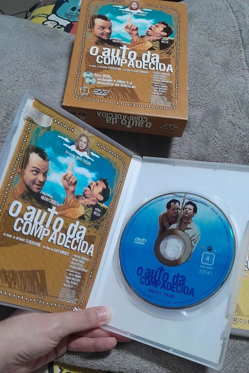 Dvd Duplo Auto da Compadecida (Filme e Série)  - Foto 2
