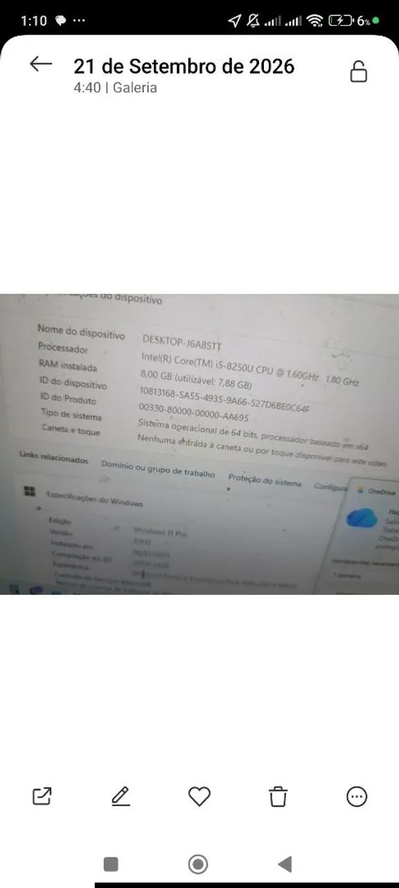 Descrição e funções do notebook,na primeira foto