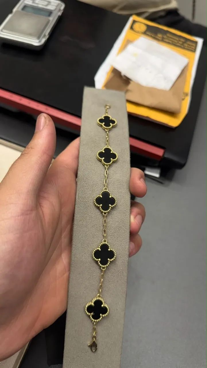 PULSEIRA EM OURO 18K modelo VAN CLEEF - Foto 3