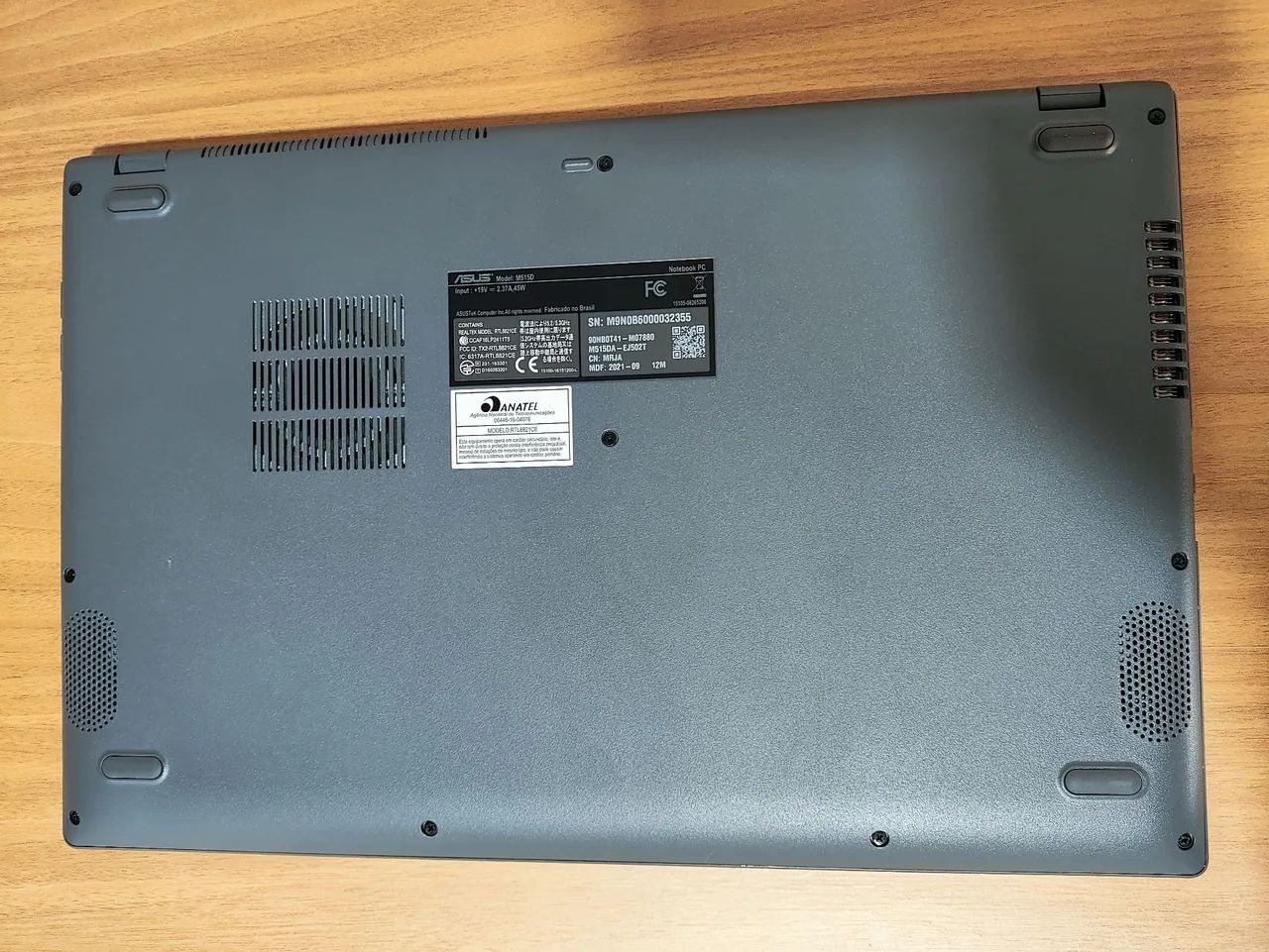 NOTEBOOK ASUS RYZEN 5 - 8GB RAM - SSD 256GB - Foto 5