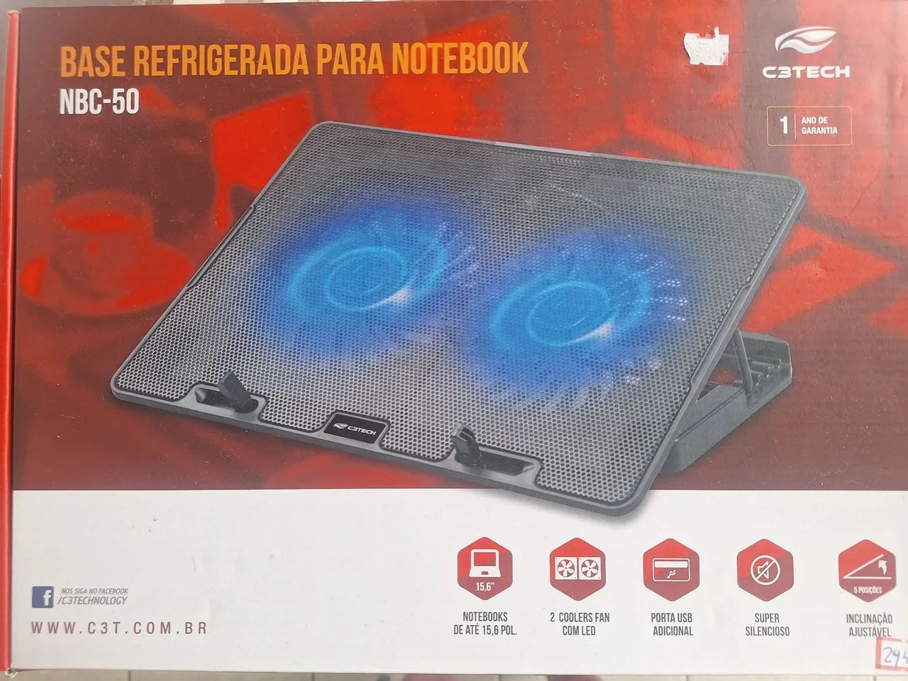 Base refrigerada para Notebook