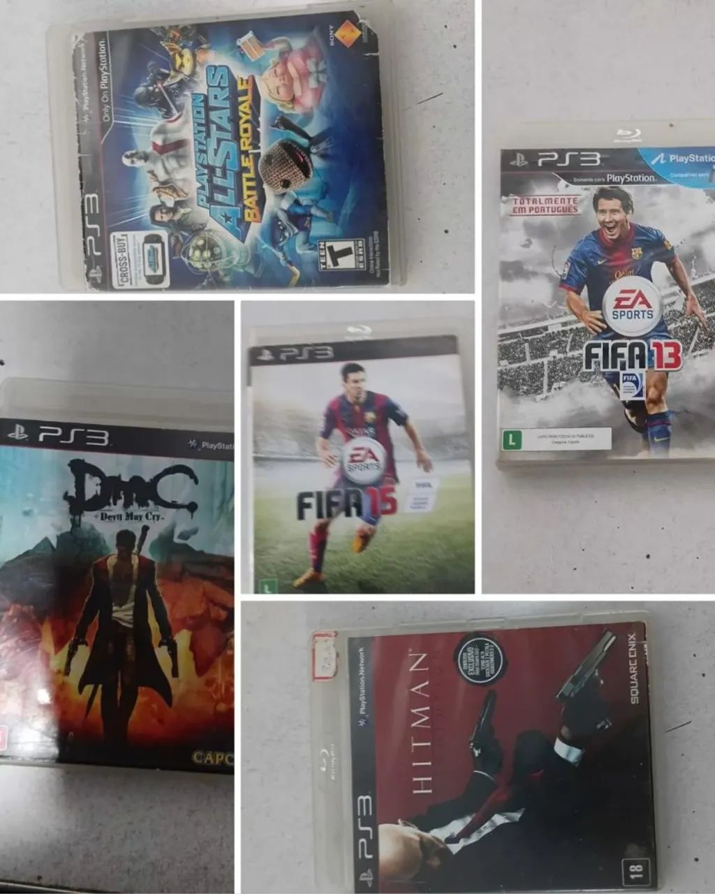 Vendo jogos de PS3
