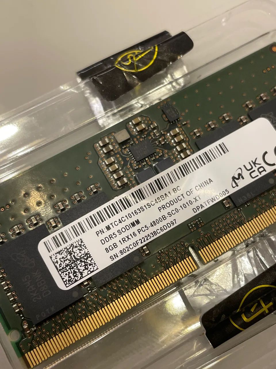 16Gb DDR5 SODIMM 4800Mhz (2x8Gb)  - Foto 2