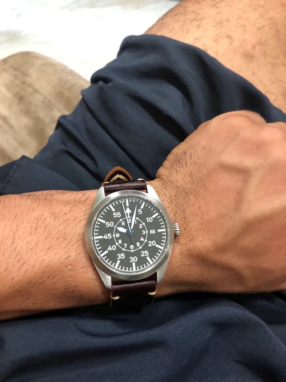 Relógio flieger tipo B aviador automático - Foto 5