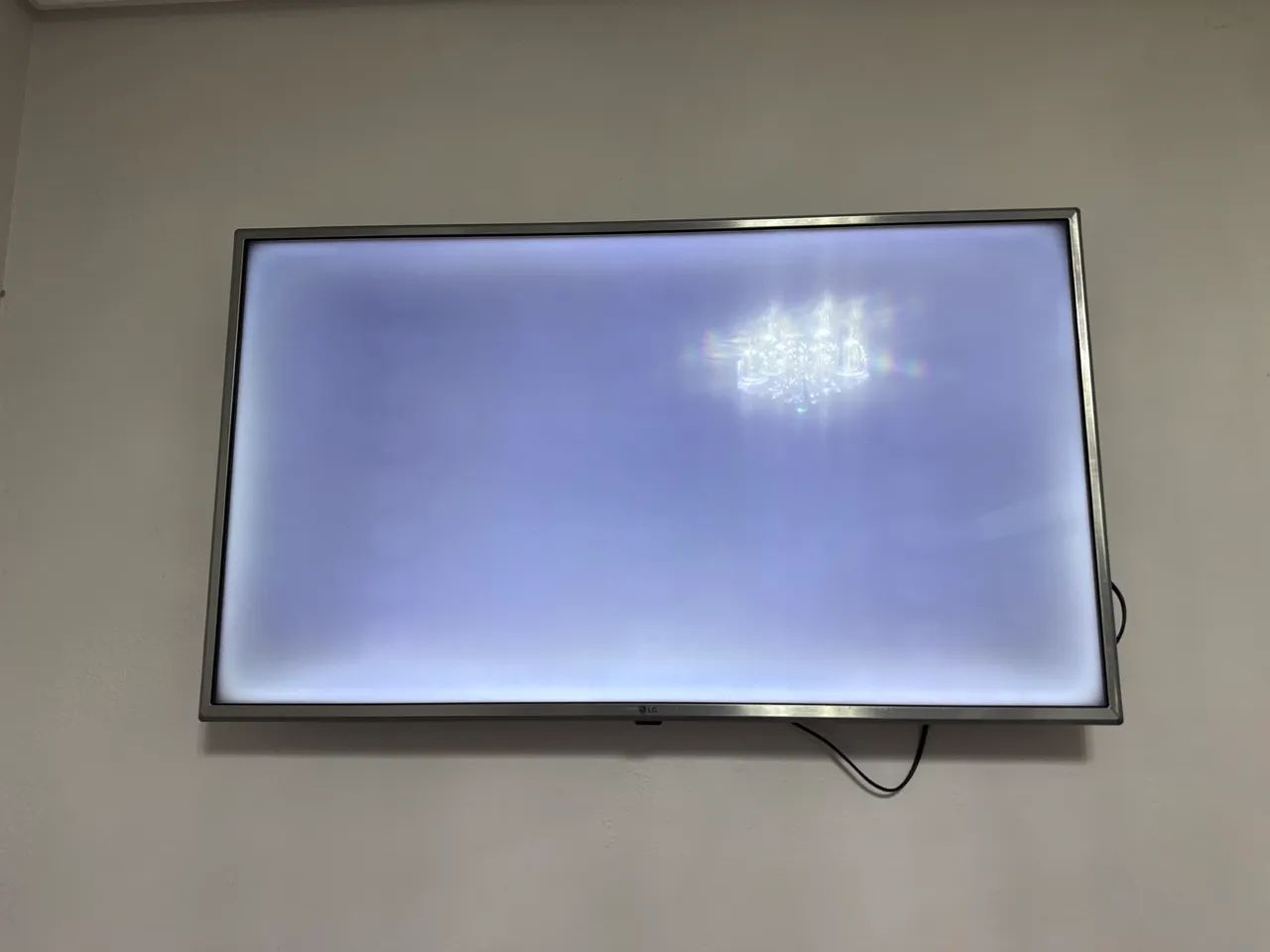 TV LG 42 Polegadas para retiradas de peças problema na tela