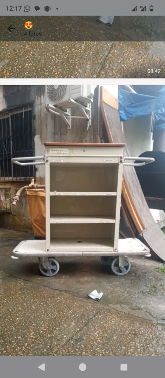 Carinhos multiuso com rodinhas  - Foto 2