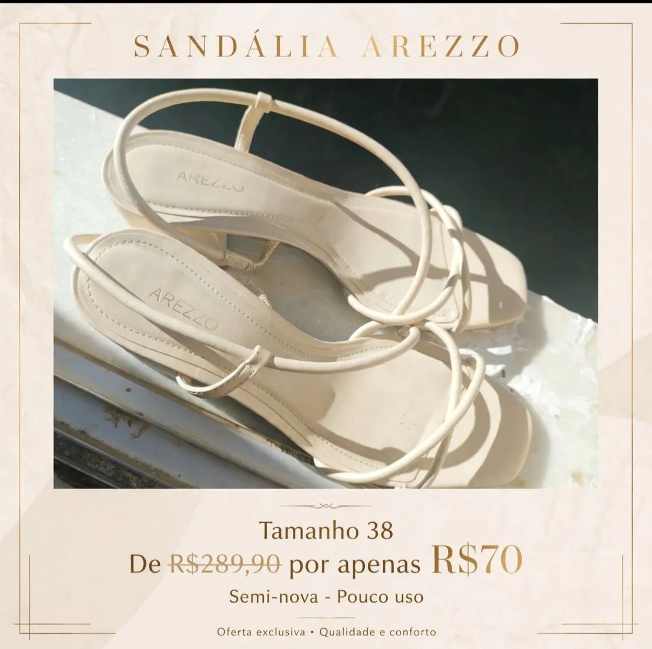 Sandália Arezzo - Foto 5