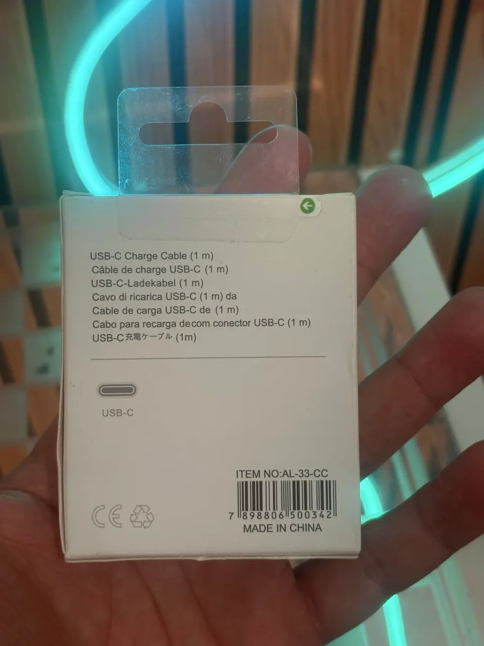 CABO TIPO C (1 linha chinesa)  - Foto 3