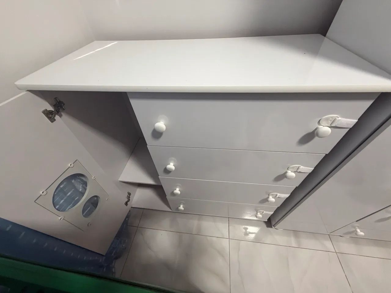 Quarto de bebê completo - Berço 3 em 1 - Foto 2