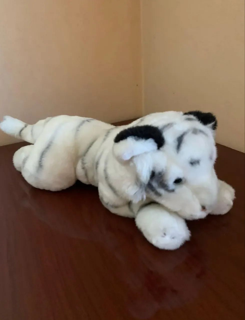 Tigre Branco pelúcia 