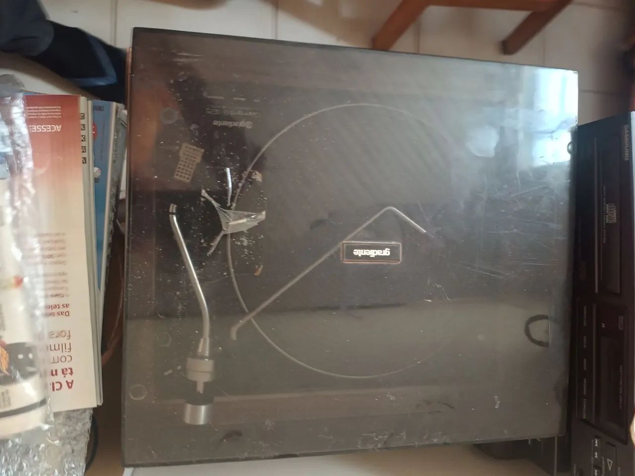 Toca disco Gradiente Garrard S-125 - Foto 4