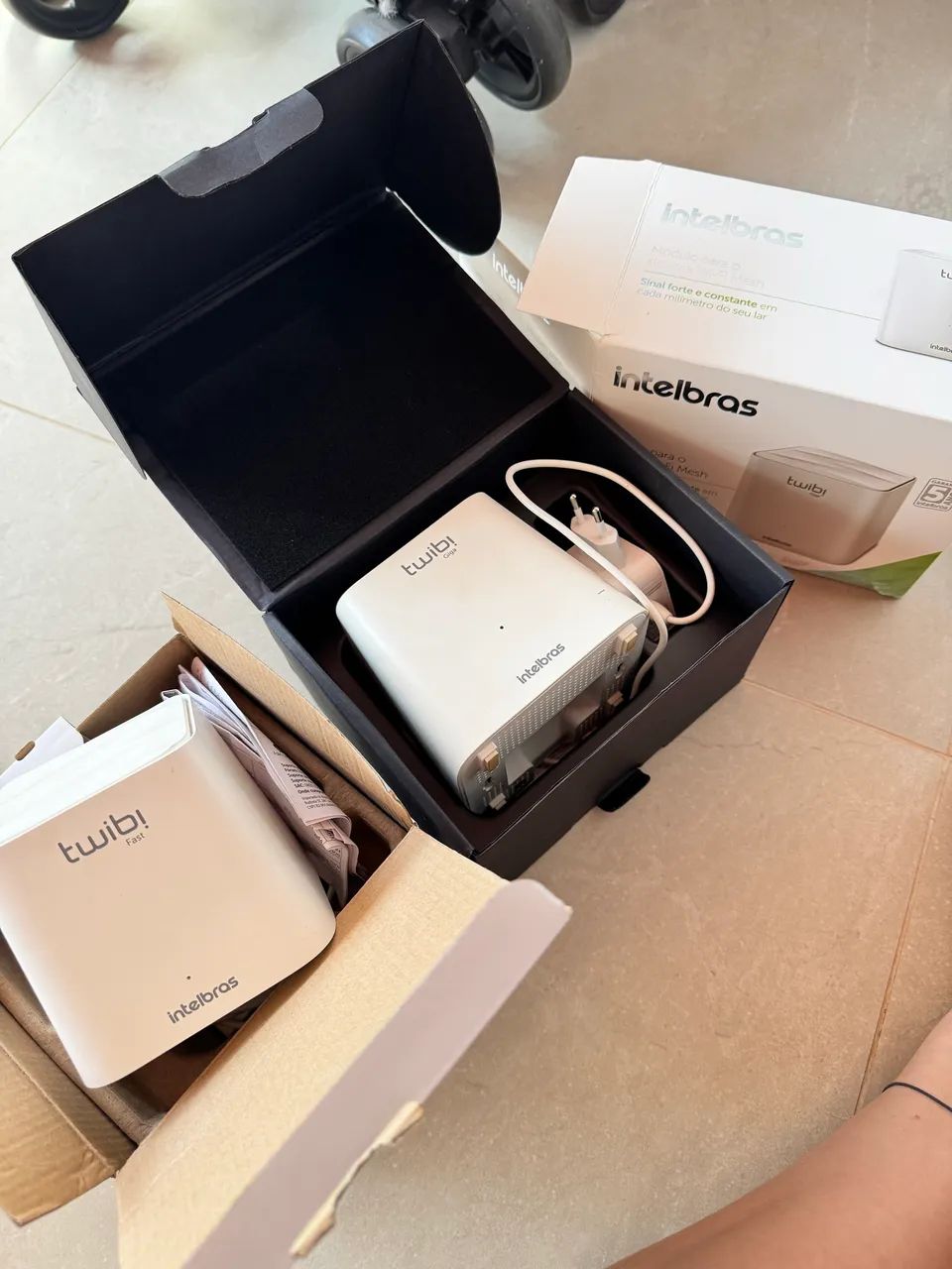 Kit 2x Intelbras Twibi Fast Wi-Fi Mesh - na caixa - Foto 3