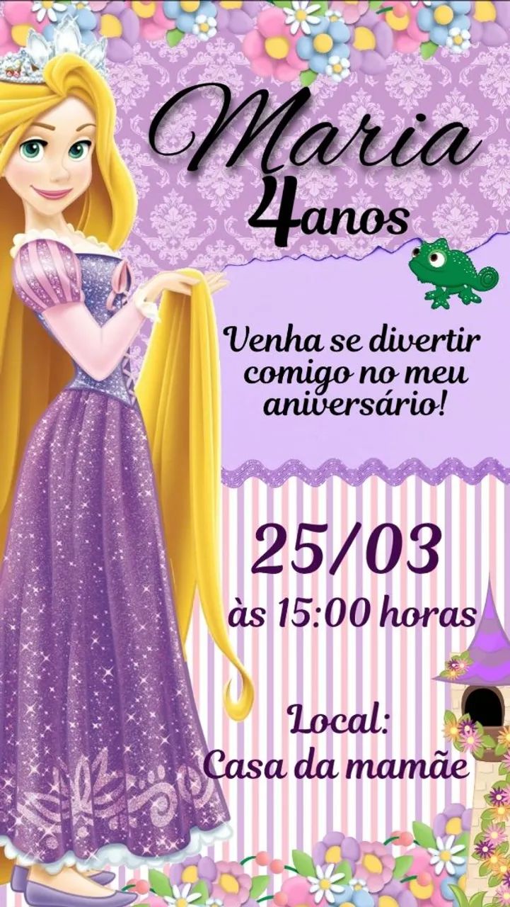 Convite de Aniversário  - Foto 4