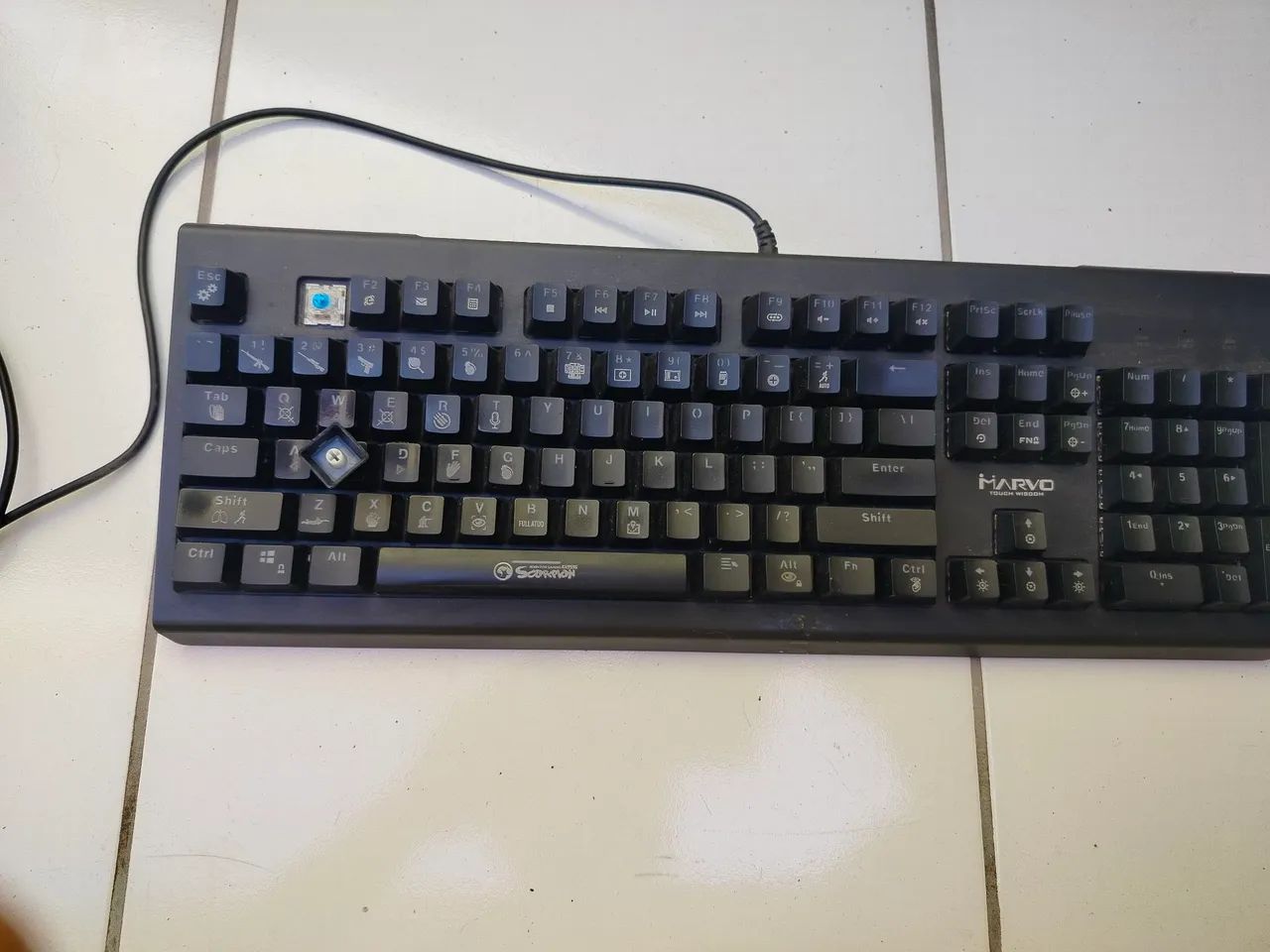 Teclado Mecanico Marvo Scorpion - Foto 2