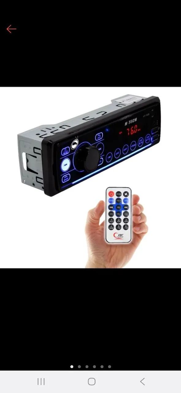 Rádio  MP3 Automotivo H-Tech - Foto 2