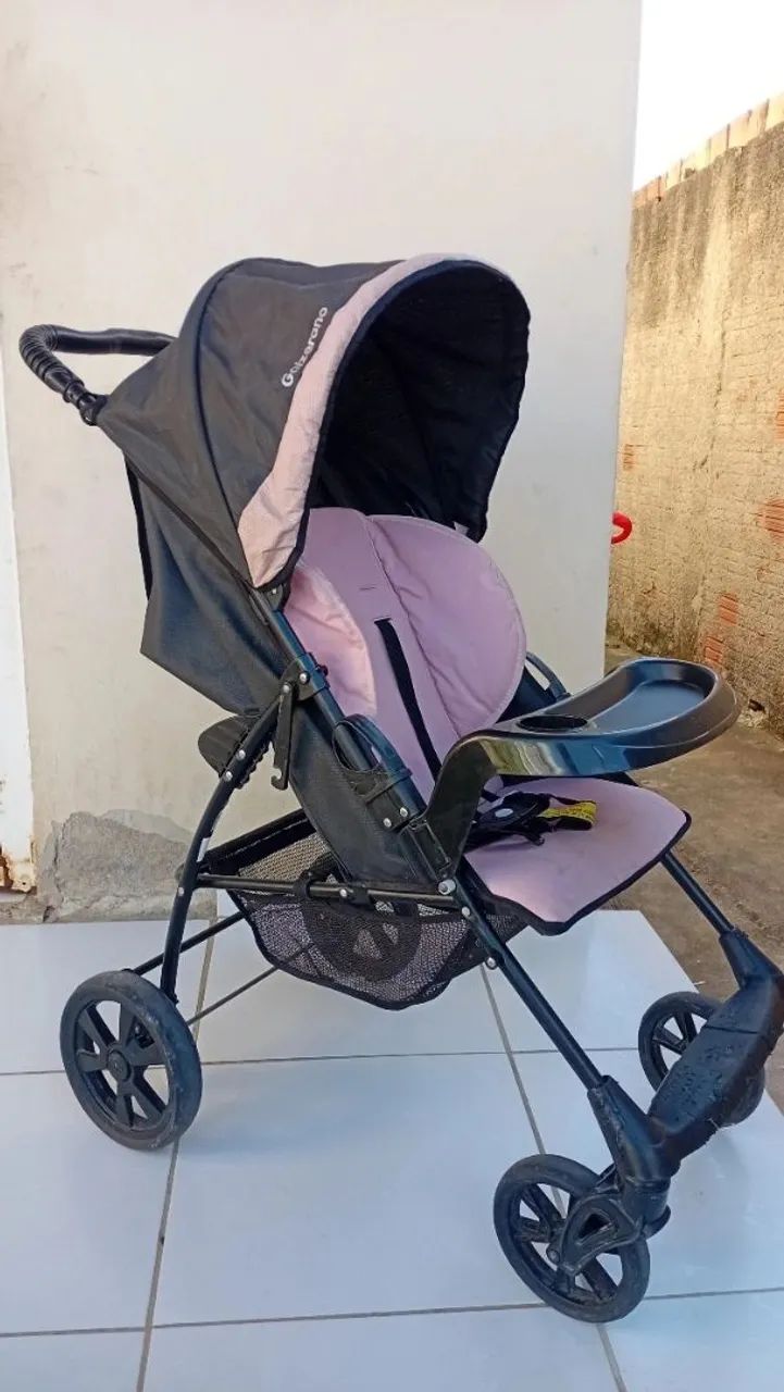 Carrinho de bebe menina