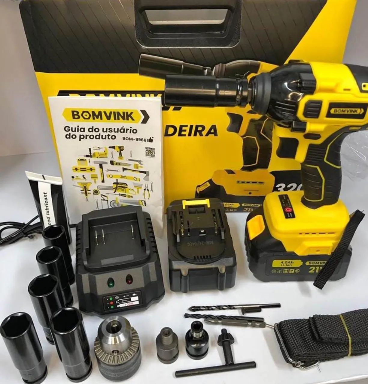 Kit. Chave de impacto e parafusadeira  - Foto 2