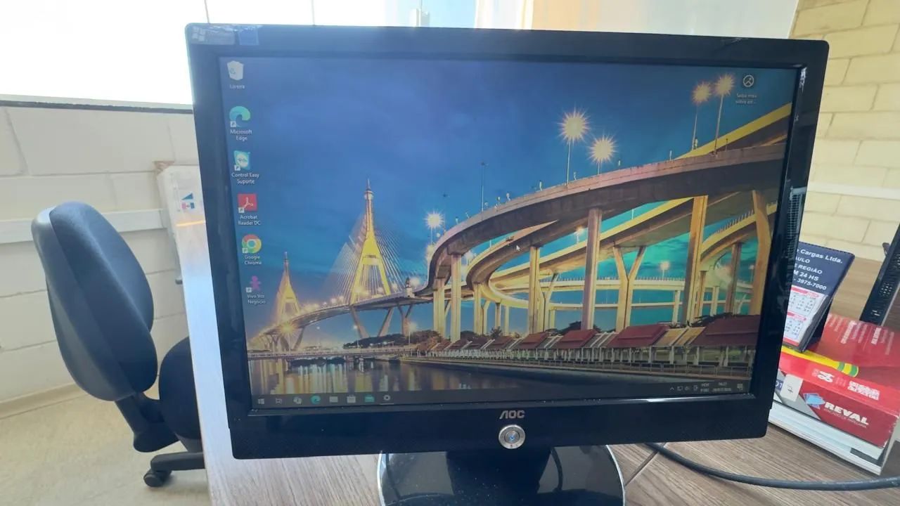 Monitor 17 polegadas LG ou AOC - Foto 3
