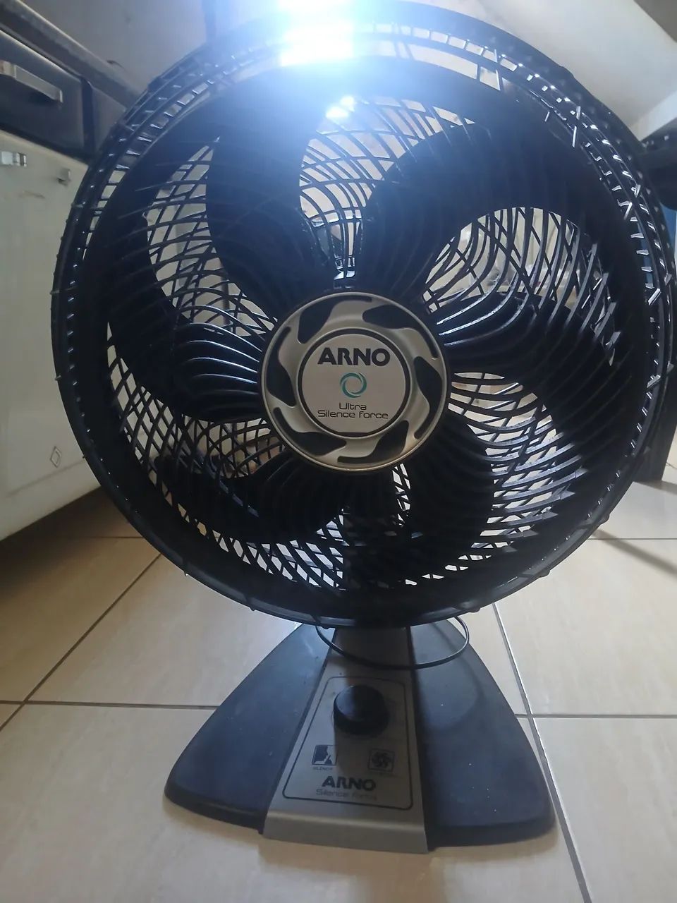 Ventilador e bota 
