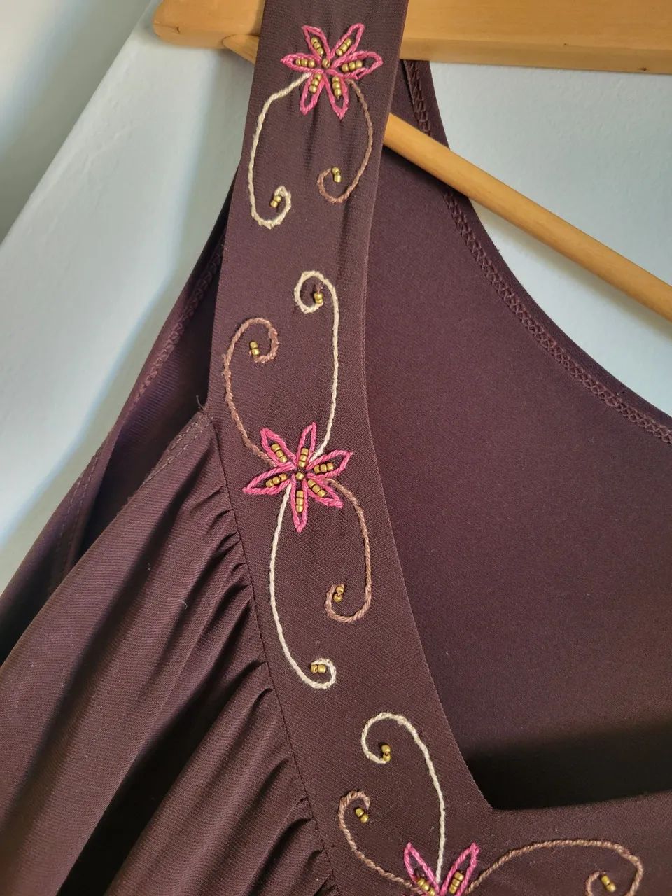 Vestido marrom  - Foto 3