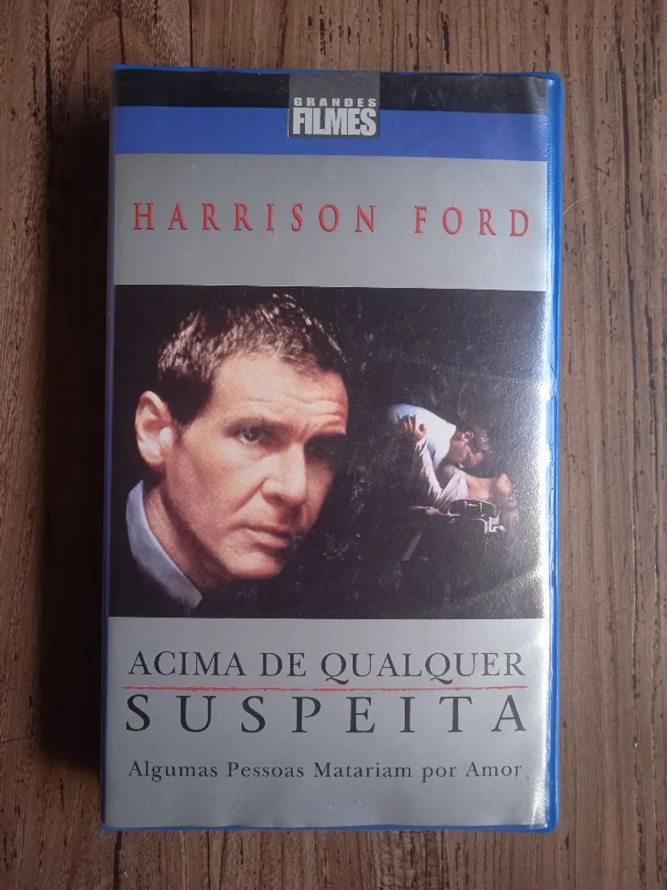 Fita vhs Acima de Qualquer Suspeita com Harrison Ford