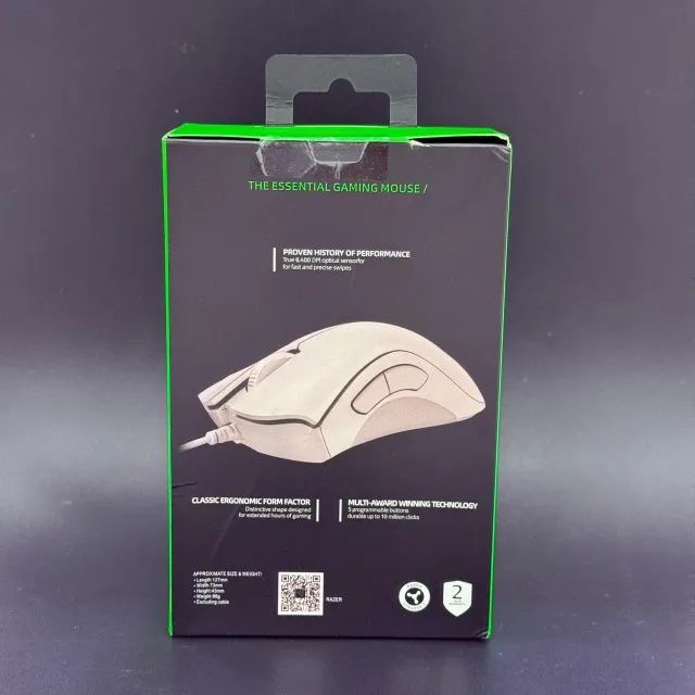 Mouse Gamer Razer DeathAdder Essential White Edition - Foto 3
