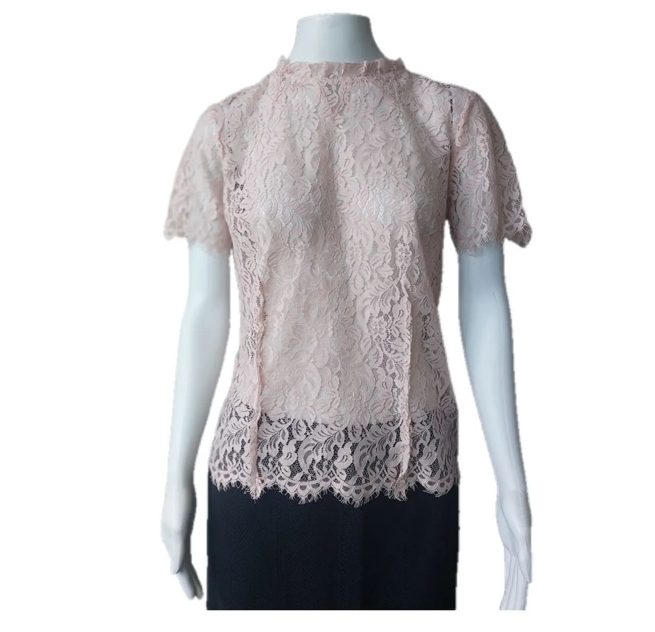 ANIMALE  blusa renda 