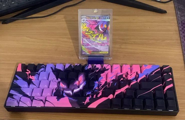 Mega Gengar EX (Mega Attack) + Teclado Mecanico Games PERSONALIZADO GENGAR