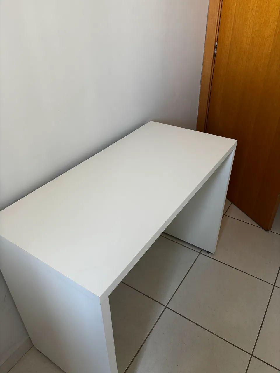 Mesa de Escritório Branca - Foto 3