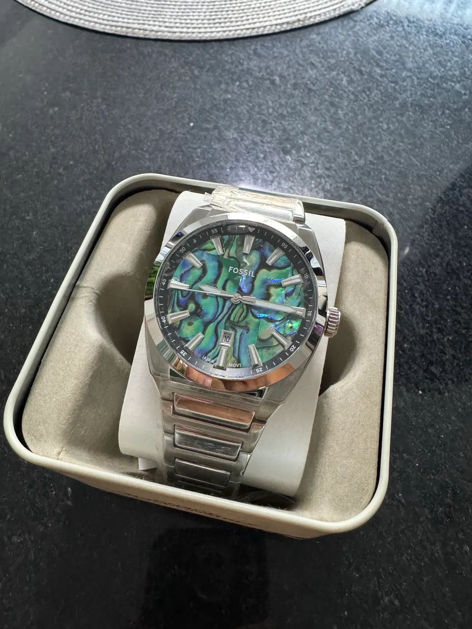 Relógio Fossil Masculino Everett Prata - Fs6114/1pn