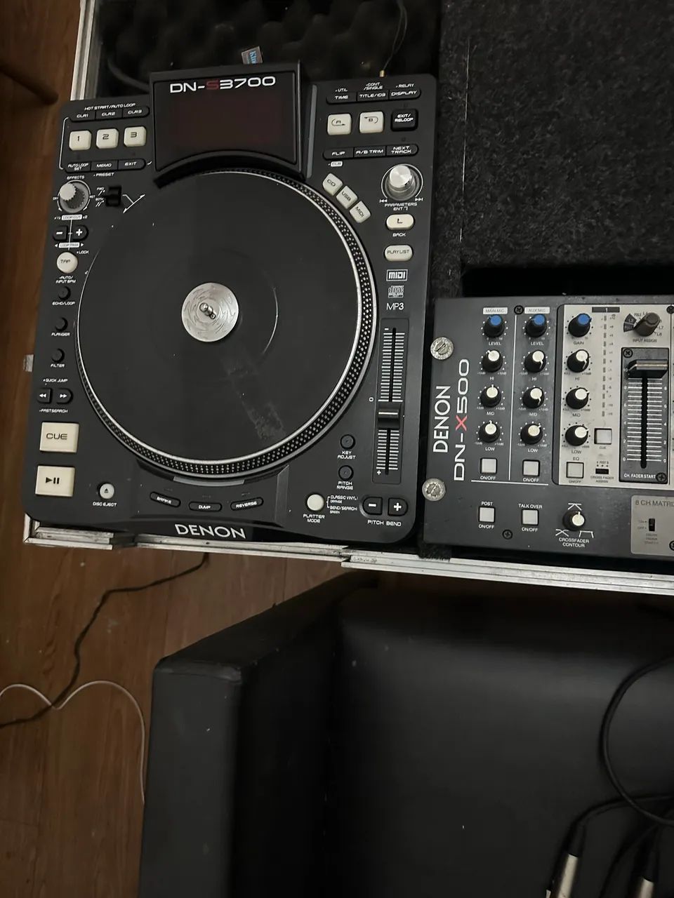 Par de CDj da denom+ mixer denon 