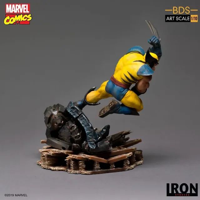 Nunca exposts Estatua Wolveriene Marvel Comics BDS 1:10 Art Scale  - Foto 2
