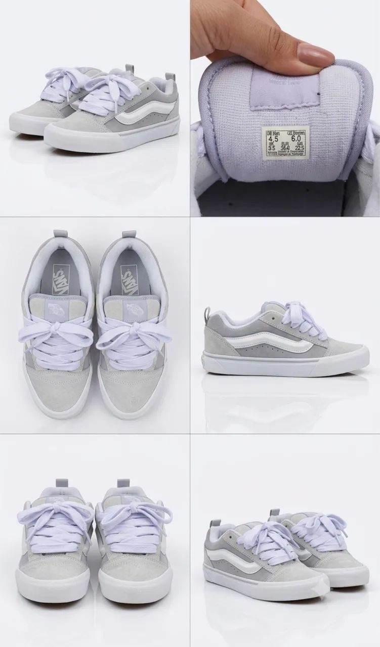 Vans Knu Skool Cinza original