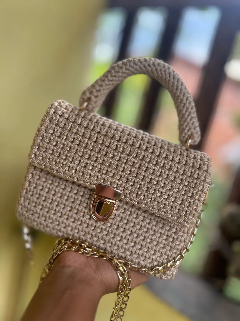 Bolsa fio Náutico CROCHÊ ? ?