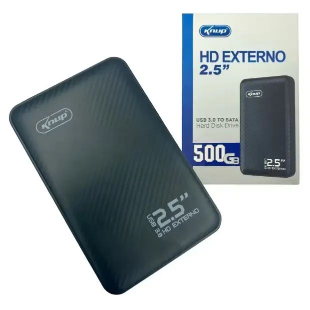 HD externo 500 GB Knup  - Foto 3
