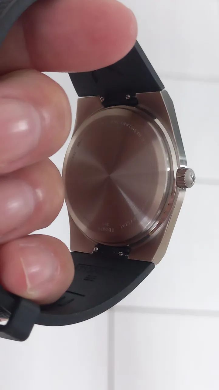 RELÓGIO TISSOT PRX( MOSTRADOR PRETO) *PULSEIRA SILICONE* - Foto 5