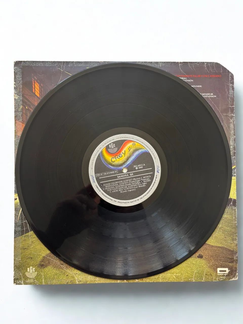 LP Sandra Sá - Sandra Sá (1982) - Foto 2