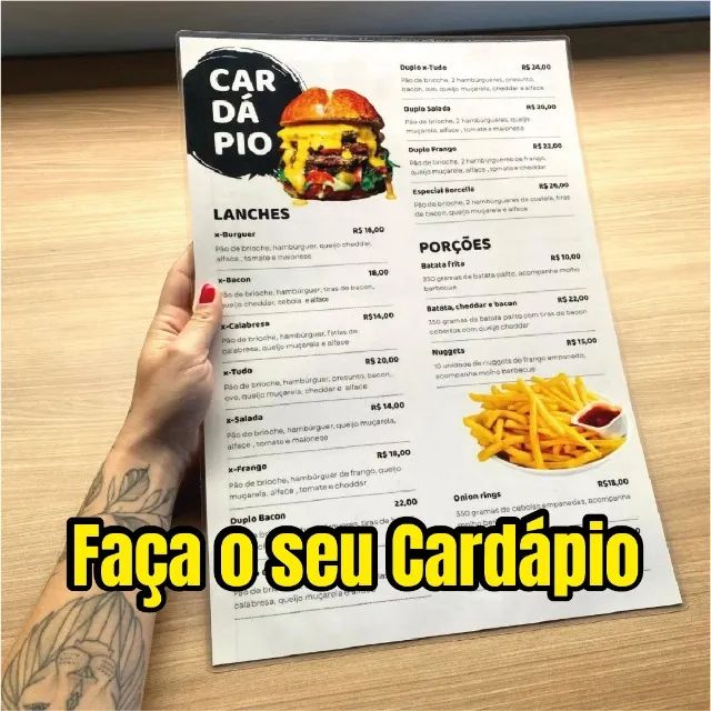 Cardápio Personalizado - Foto 2