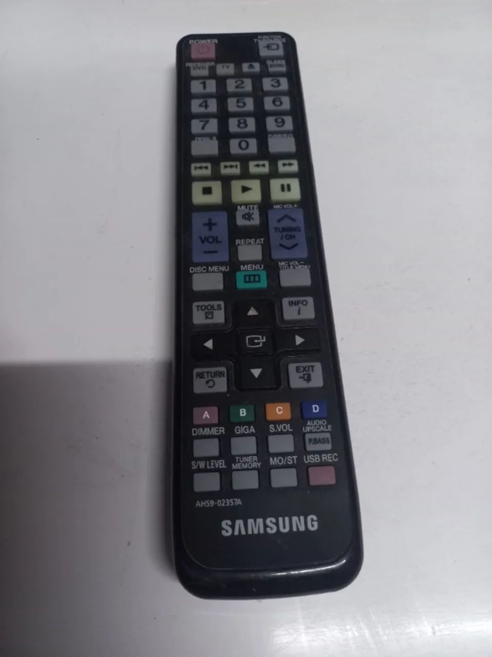 Controle remoto samsung