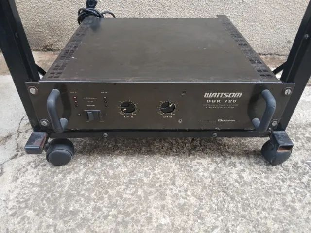 Mesa de Som Wattsom 6II com suporte e duas caixas de som - Foto 3