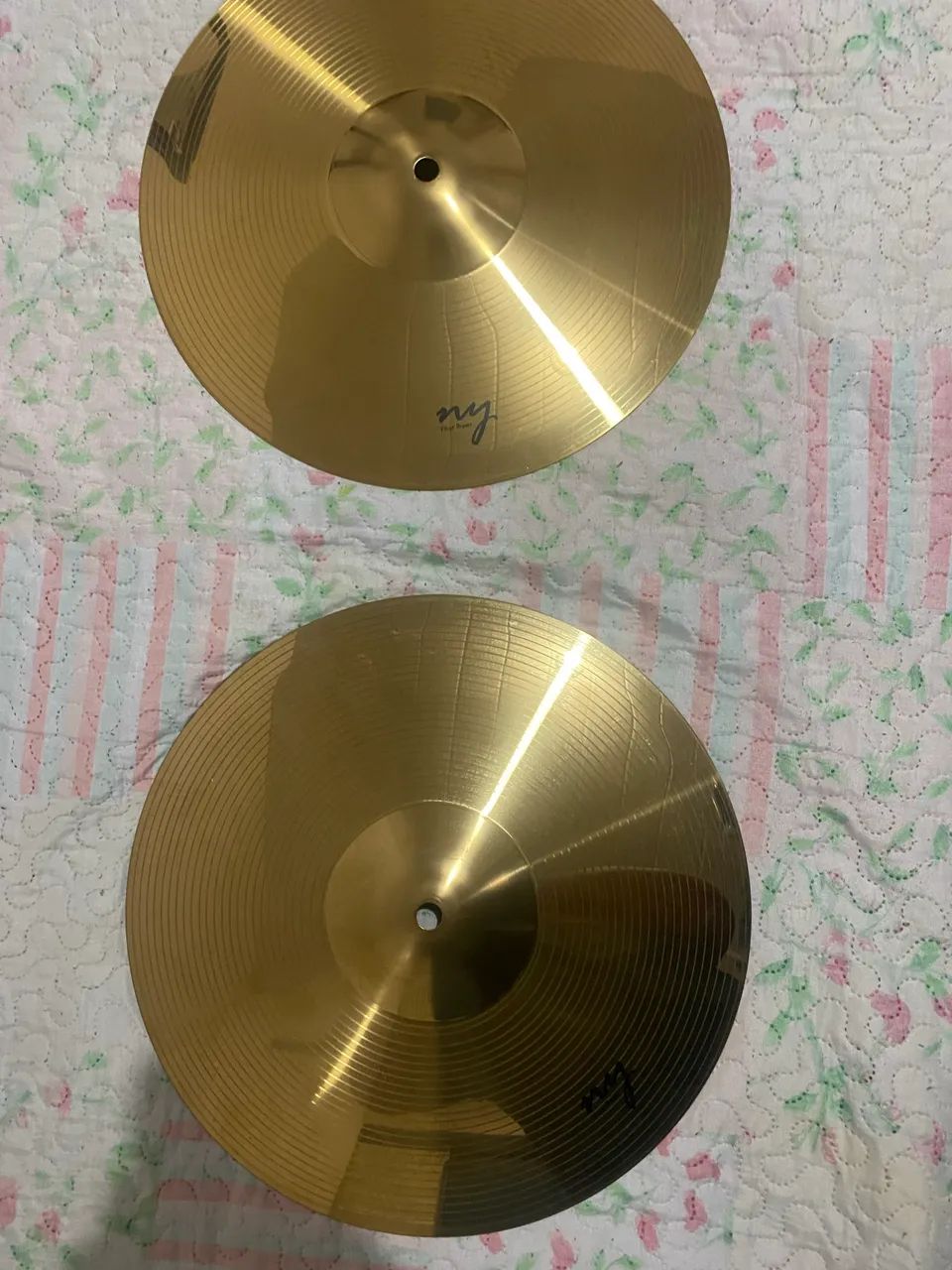 Pratos de Bateria chimbal Hit hat  - Foto 2