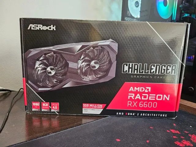 PLACA DE VIDEO ASROCK RADEON RX6600