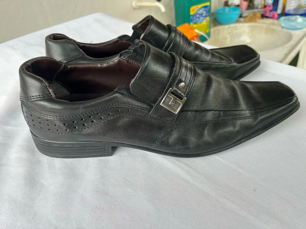 Sapatos social de couro legítimo  - Foto 3