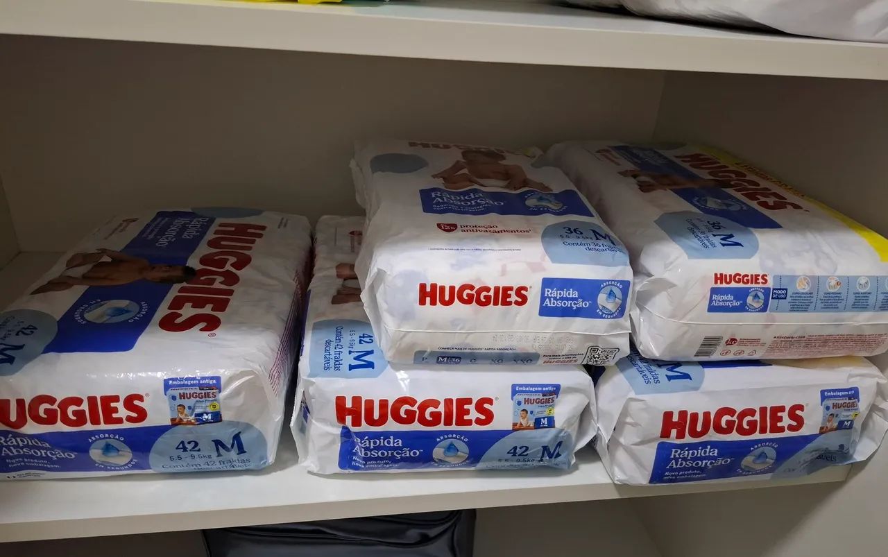Fralda Huggies M