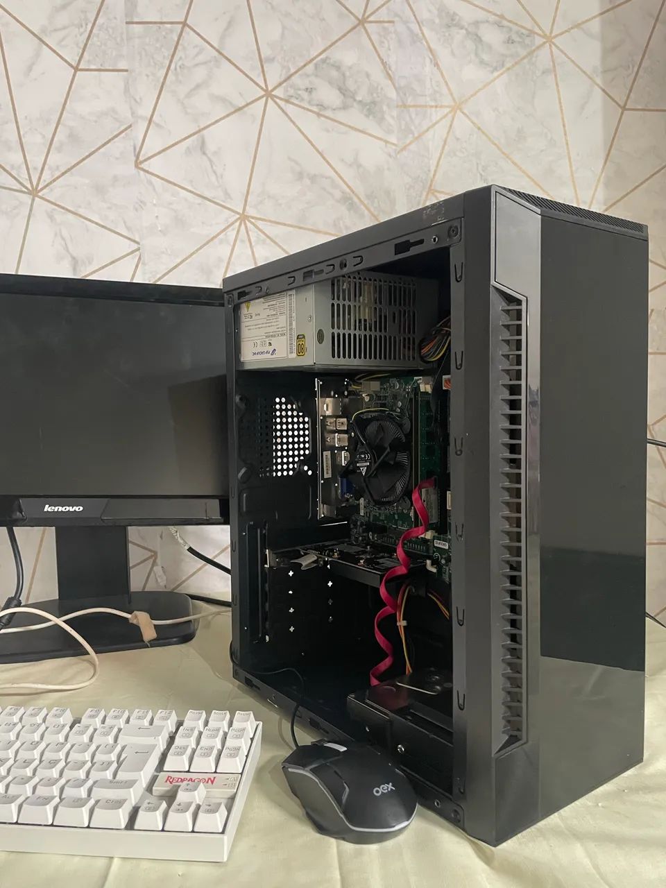 Pc completo, pra estudos e jogos leves, Roda Cs go e Valorant. " 1349,00" - Foto 3