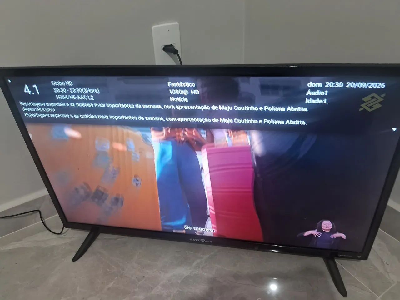 Televisao Britânia 32 polegada  meu zap *  - Foto 3