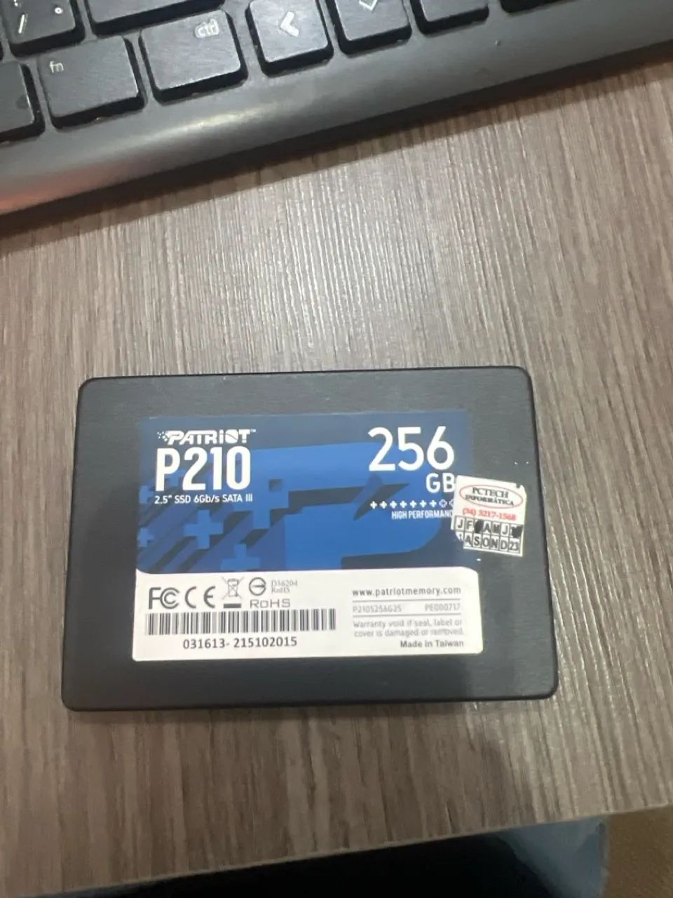 Ssd 256 90% vida util - Foto 2