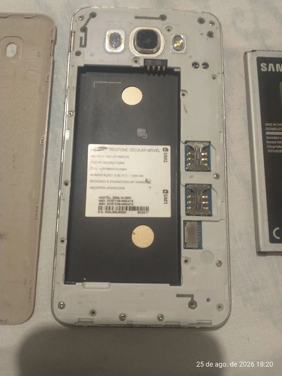 Samsung J7 metal com defeito  - Foto 4